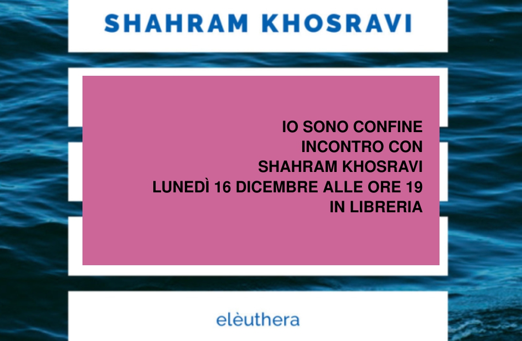 SHAHRAM KHOSRAVI con IO SONO CONFINE alla MarcoPolo