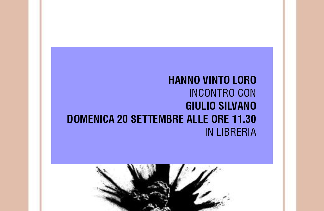 GIULIO SILVANO alla MarcoPolo